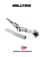 MILLTEK Catted Downpipe – Audi TT Mk2 TTS quattro, suits MILLTEK 2.75″ cat-back systems only [SSXAU204]