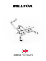 MILLTEK Cat Back Audi TT Mk2 2.0 TFSI 2WD Dual Requires Valance From The 3.2 V6 Model - SSXAU235