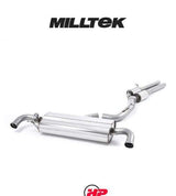 MILLTEK Cat-back – Audi TT RS Mk2 2.5 TFSI Quattro - Resonated
