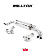 MILLTEK Cat Back Audi R8 V10 5.2 FSI Version - Non-resonated / Race - SSXAU269