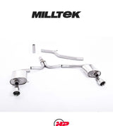 MILLTEK Cat Back Audi A4 3.0 TDI B8 Quattro Dual Outlet - SSXAU270