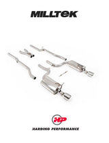 MILLTEK Cat-back – Audi S4 4.2 V8 Quattro B6 - 100mm GT100
