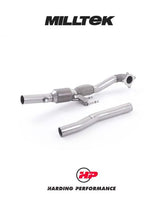 MILLTEK Catted Downpipe – Golf MK5 GTI 2.0T [SSXAU312] - Up To Mid 2008