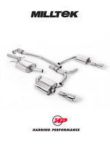 MILLTEK Cat-back – Audi A5 Sportback 2.0 TFSI, Manual, Dual-outlet [SSXAU318]