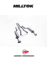MILLTEK Cat-back – Audi RS6 C5 - Non-resonated (louder) - Polished Oval Tips