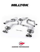 MILLTEK Cat-back – Audi S4 B8.5 3.0 TFSI - Standard - Polished