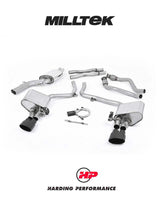 MILLTEK Cat-back – Audi S5 Sportback 3.0 TFSI quattro, ValveSonic Electronic Valved System [SSXAU402]