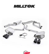 MILLTEK ValveSonic Cat-back – Audi S4 B8.5 3.0 TFSI - Black Velvet