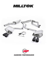MILLTEK ValveSonic Cat-back – Audi S4 B8.5 3.0 TFSI - Polished