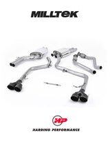MILLTEK Cat-back – Audi S5 B8.5 3.0 TFSI - Resonated - Polished