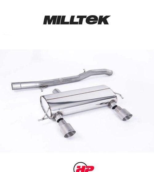 MILLTEK Cat Back Audi TT 225 Quattro 3 Inch System Lightweight - SSXAU428