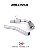 MILLTEK Downpipe – Audi S1 2.0 TFSI quattro - 200 Cell Catalyst