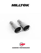 MILLTEK Cat Back Audi A4 2.0 TFSI B7 Quattro Tiptronic Models Only - SSXAU517