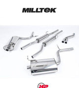 MILLTEK Cat Back Audi A4 2.0 TFSI B7 Quattro Tiptronic Models Only - SSXAU517
