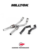 MILLTEK Larger-bore 76mm Downpipes – Audi RS6/RS7 S6/S7 C7 4.0 TFSI - 100 Cell Cats - Milltek Sport Cat Back System