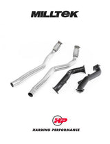 MILLTEK Larger-bore 76mm Downpipes – Audi RS6/RS7 S6/S7 C7 4.0 TFSI - Decat - Milltek Sport Cat Back System