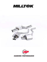 MILLTEK Cat-back – Audi RS6/RS7 C7 4.0 TFSI - Road+