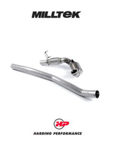 MILLTEK Catted Downpipe – Audi TTS Mk3 - EC-approved 200 CPSI Hi-flow