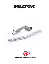 MILLTEK Catted Downpipe Audi TT Mk3 TTS Suits OE Exhaust System Only - SSXAU586