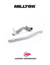 MILLTEK Catted Downpipe Audi TT Mk3 TTS Suits OE Exhaust System Only - SSXAU586