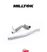 MILLTEK Catted Downpipe Audi TT Mk3 TTS Suits OE Exhaust System Only - SSXAU605