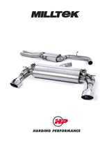 MILLTEK 76mm Cat Back RS3 Sportback (8V MQB – Pre-Facelift Only) - Resonated (EC Approved) - Polished Trims