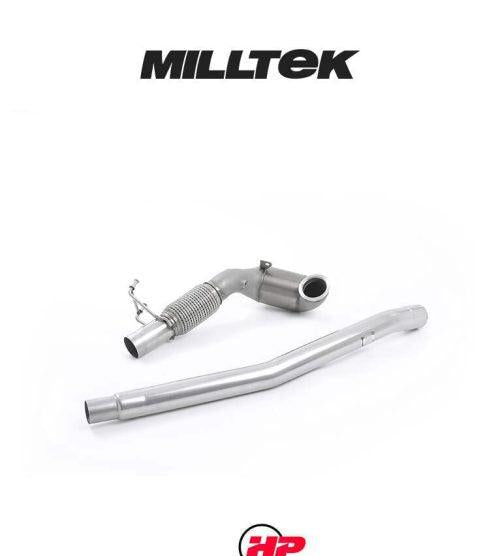 MILLTEK Catted Downpipe Audi TT Mk3 TTS Suits OE Exhaust System Only - SSXAU605