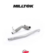 MILLTEK Catted Downpipe Audi TT Mk3 TTS Suits OE Exhaust System Only - SSXAU605