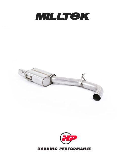 MILLTEK – Resonator/Resonator Delete Suit VW Golf 7/7.5 R - Resonated