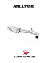 MILLTEK – Resonator/Resonator Delete Suit VW Golf 7/7.5 R - Resonated