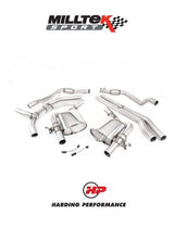 MILLTEK Cat Back – Audi RS4/RS5 B9.5 2.9 V6 Turbo Avant/Sportback (Non OPF/GPF Models) - Non-Res (Race - Louder) (RS4/RS5) - Polished Oval Trims