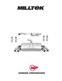 MILLTEK Cat-back – Audi S3 8V/8V.2 Saloon & Cabriolet - Semi-Resonated - Valved - Quad Round Cerakote Black Tips