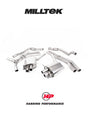 MILLTEK Cat Back – Audi RS4/RS5 B9 2.9 V6 Turbo Avant/Sportback (Non OPF/GPF Models) - Road+ (RS5) - Titanium Oval Trims