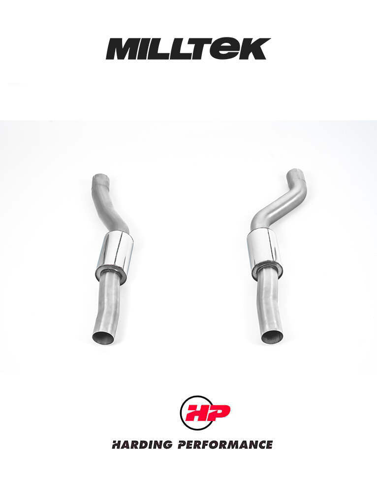 MILLTEK Optional Front Silencers RS6/RS7 C8 [SSXAU900]