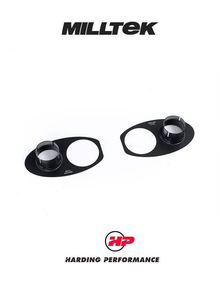 MILLTEK Optional Rear Trim Finisher Plates RS6/RS7 C8 [SSXAU905]