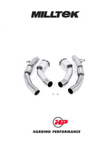 Milltek Sport | Large Bore Race Downpipes Audi RS6/RS7 C8 & S8 D5