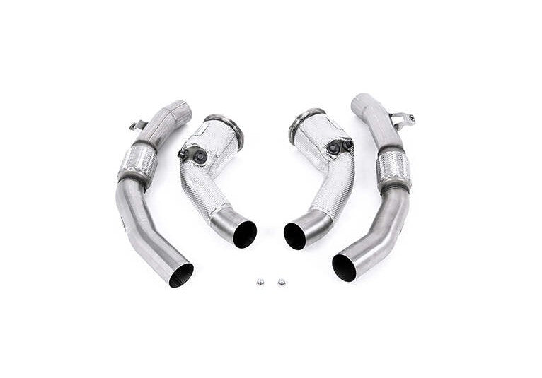 Milltek Sport | Large Bore Race Downpipes Audi RS6/RS7 C8 & S8 D5