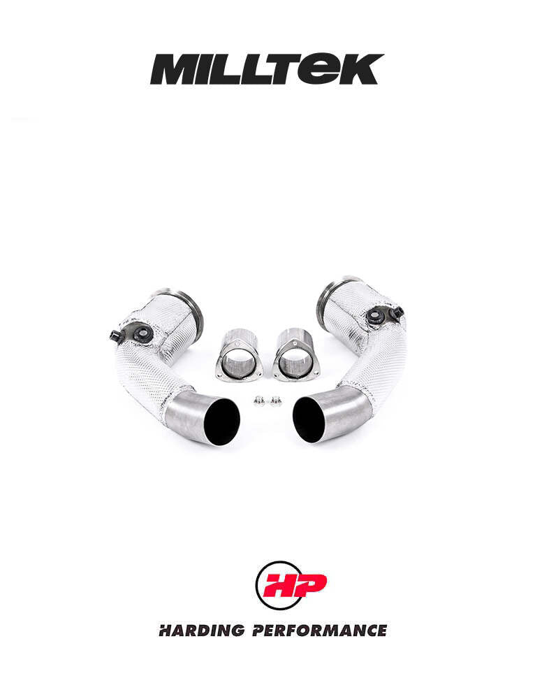 Milltek Sport | Large Bore Race Downpipes Audi RS6/RS7 C8 & S8 D5