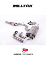 MILLTEK Audi RS3 8Y Sportback Particulate Filter-Back - Resonated