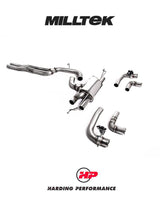 MILLTEK Audi RS3 8Y Sportback Particulate Filter-Back - Non Resonated