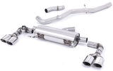 Milltek Sport | Cat-Back (Valved, Non-Res, Oval Tips) (Audi S1) - ModsDirect