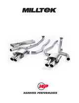MILLTEK Cat Back BMW M5 F10 - Titanium
