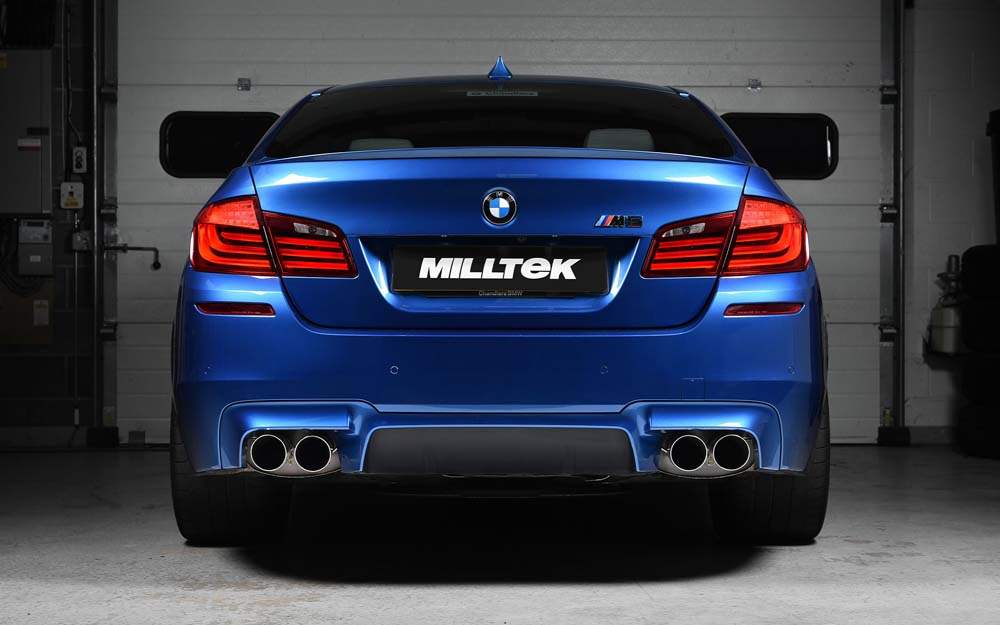 MILLTEK Cat Back BMW M5 F10 - Polished