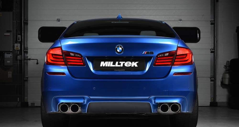 MILLTEK Cat Back BMW M5 F10 - Titanium