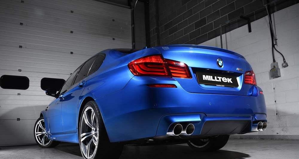 MILLTEK Cat Back BMW M5 F10 - Titanium