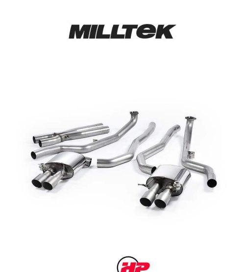 MILLTEK Cat Back BMW M5 F10 - Titanium