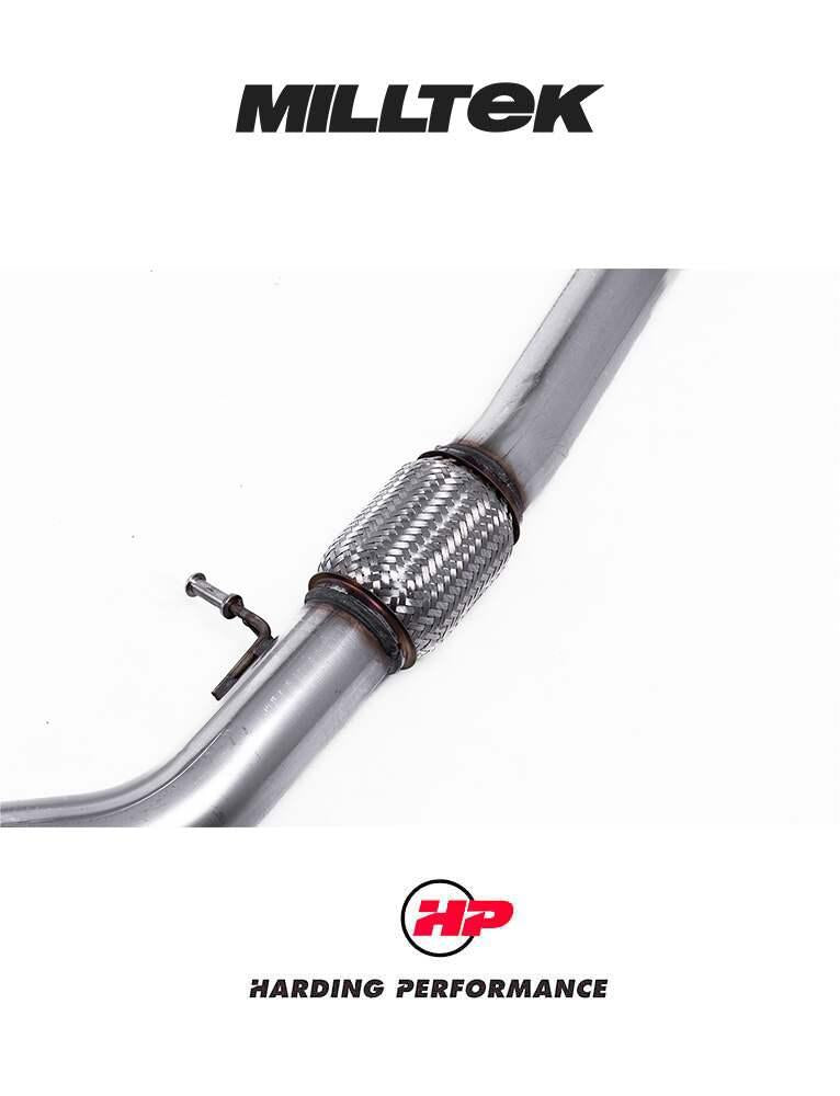 MILLTEK Cat Back BMW 1 Series M135i 3/5-Door F21/F20 - Titanium
