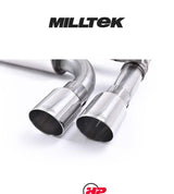 MILLTEK Cat Back BMW F87 M2 Hollowtek Twin System - Titanium