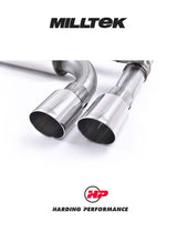 MILLTEK Cat Back BMW F87 M2 Hollowtek Twin System - Carbon JET-90