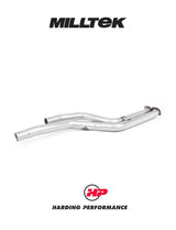 MILLTEK Secondary-Cat Bypass BMW M2 Competition F87 - 2 x 200CPSI High Flow Cats